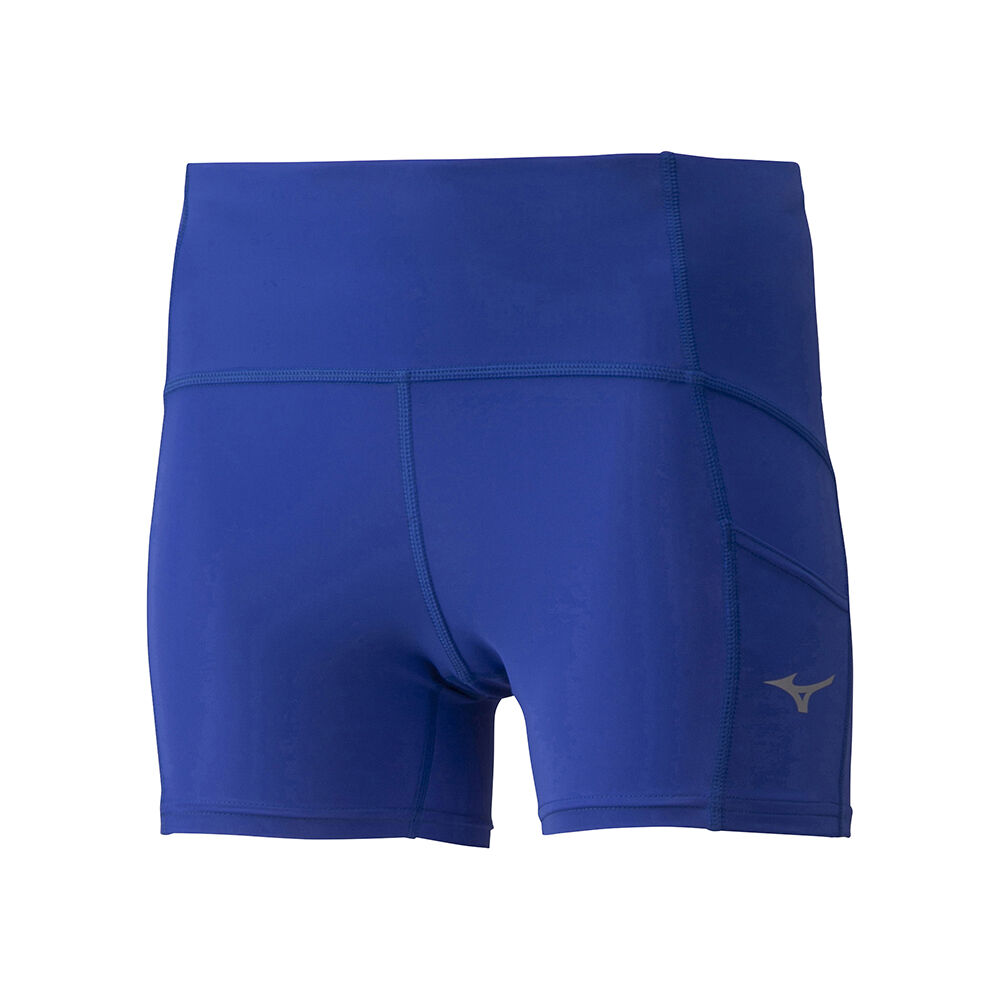 Collant Mizuno Running Core Short Donna - Blu - 95740-IXUG